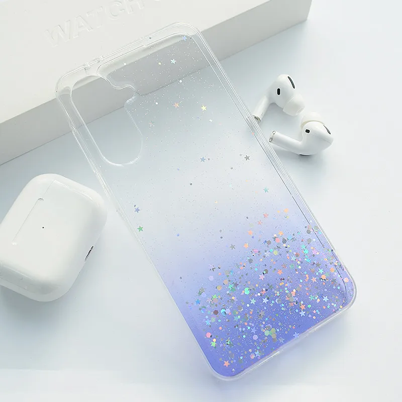 Maska za Samsung A36 5G/A366B Stardust ljubičasta