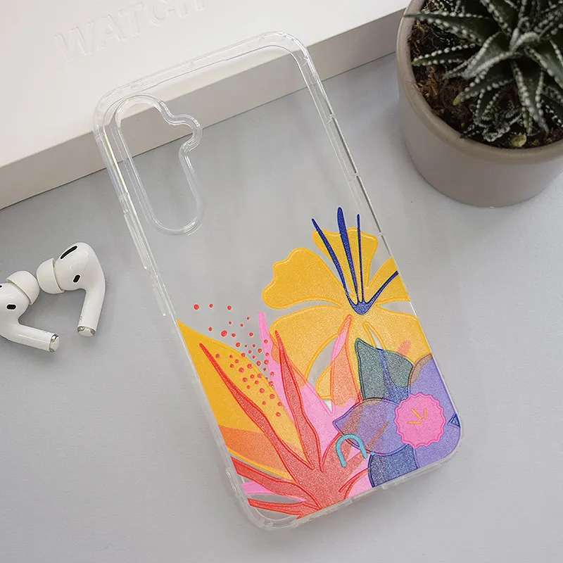 Maska za Samsung A54 5G/ A546B BloomBella Nanobit Print