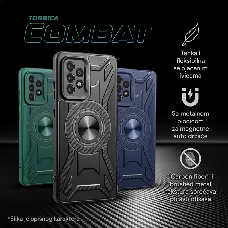 Maska za Samsung A54 5G/ A546B Combat plava