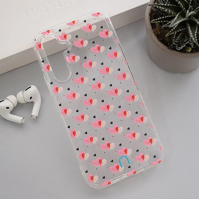 Maska za Samsung A54 5G/ A546B Hearts Nanobit Print