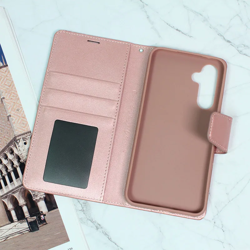Maska za Samsung A54 5G/ A546B na preklop Hanman Mill roze