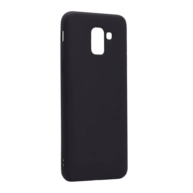 Maska za Samsung A6/ A600F (2018) mat Teracell Skin crna