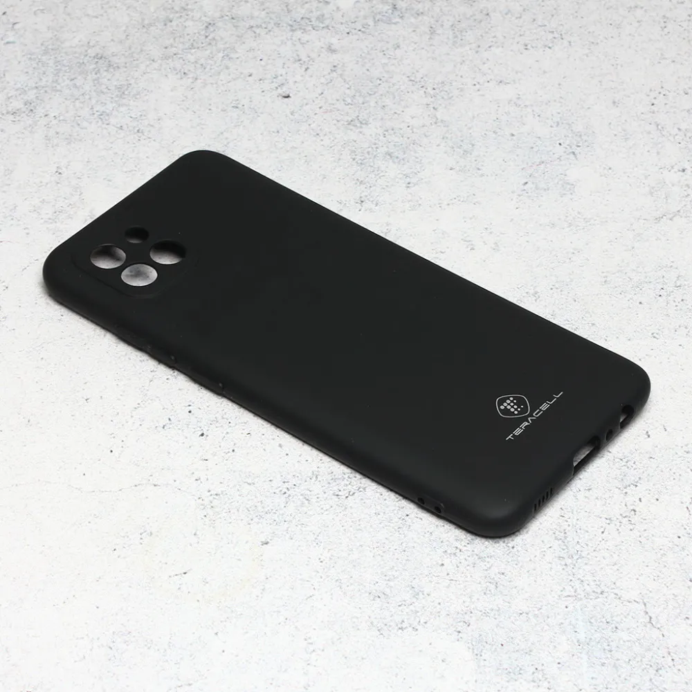 Maska za Samsung Galaxy A03 mat Teracell Skin crna