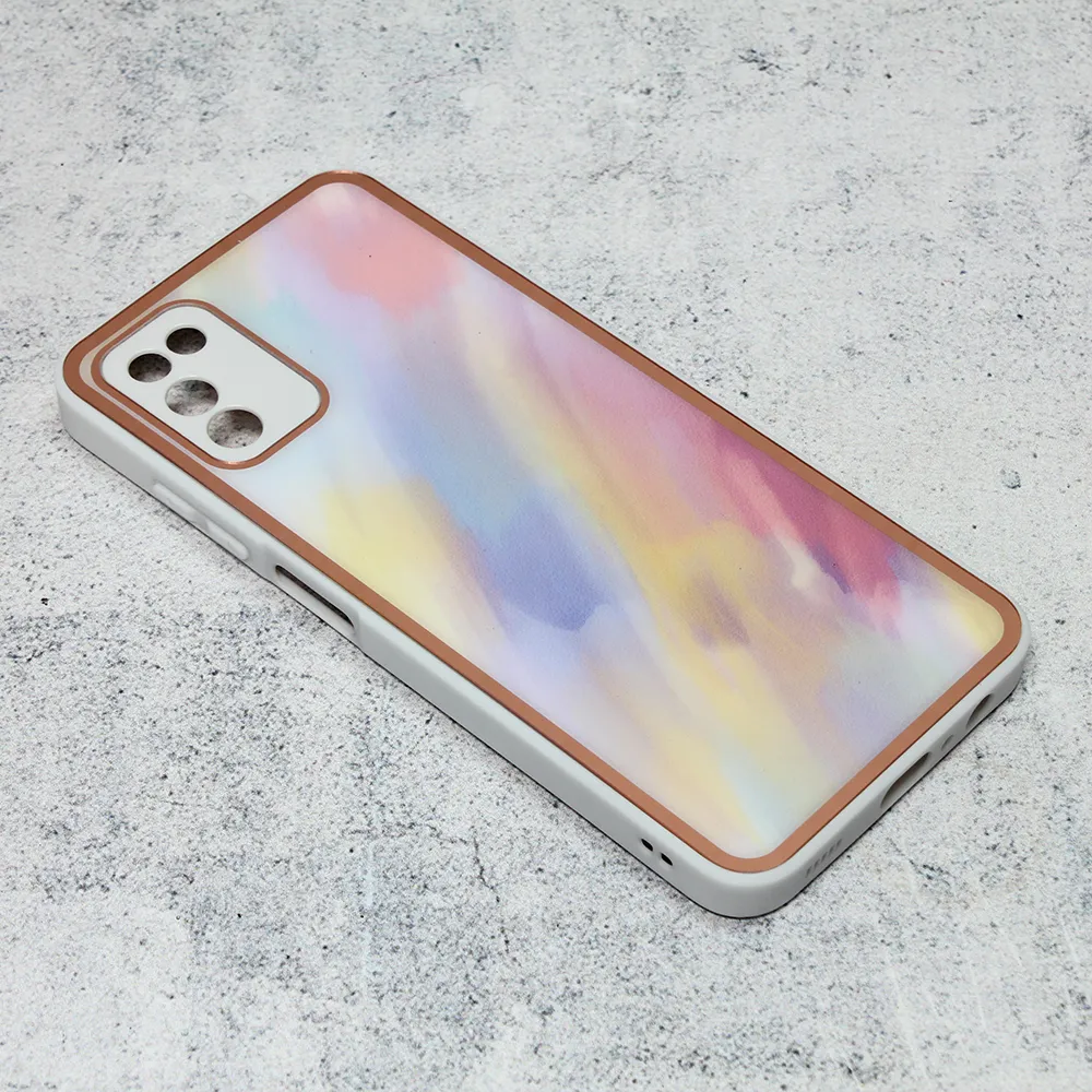 Maska za Samsung Galaxy A03s (EU) Candy Marble bela