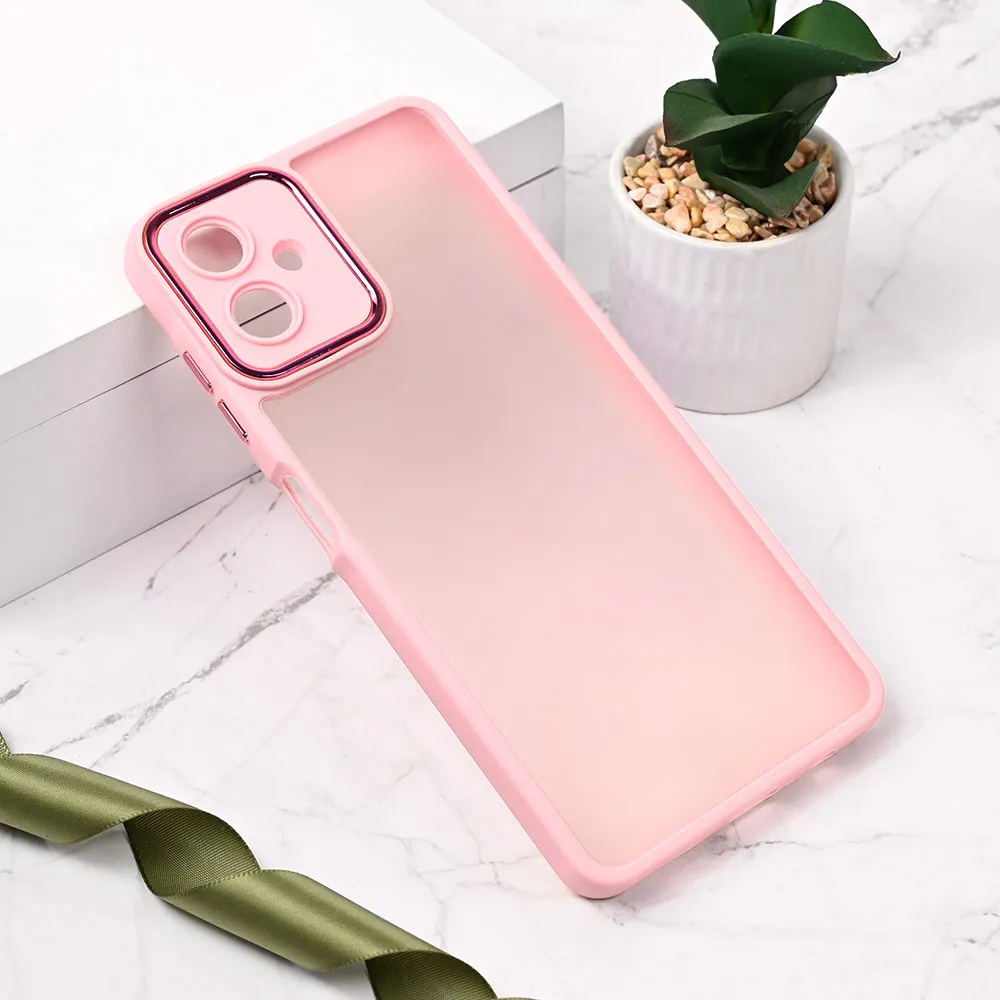 Maska za Samsung A065F Galaxy A06 4G roze Shining Camera