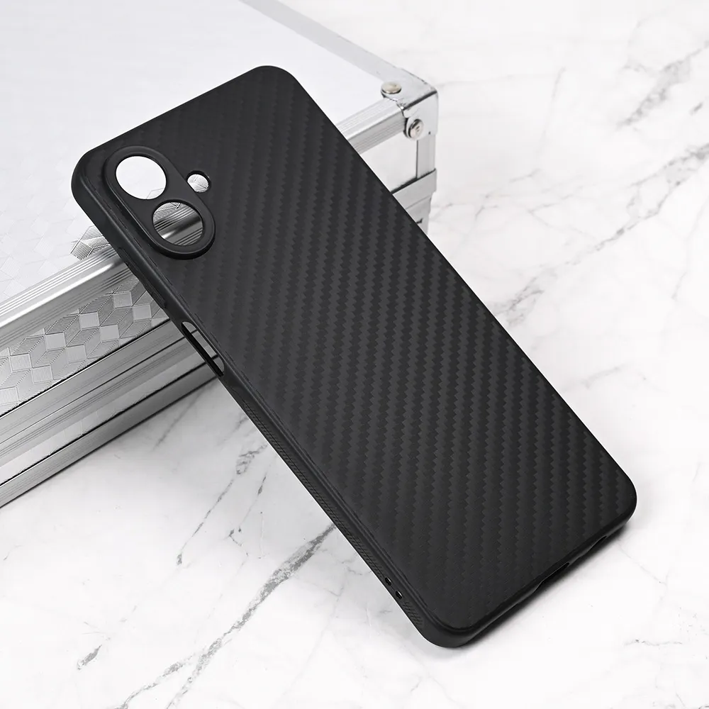 Maska za Samsung Galaxy A07 Carbon fiber crna