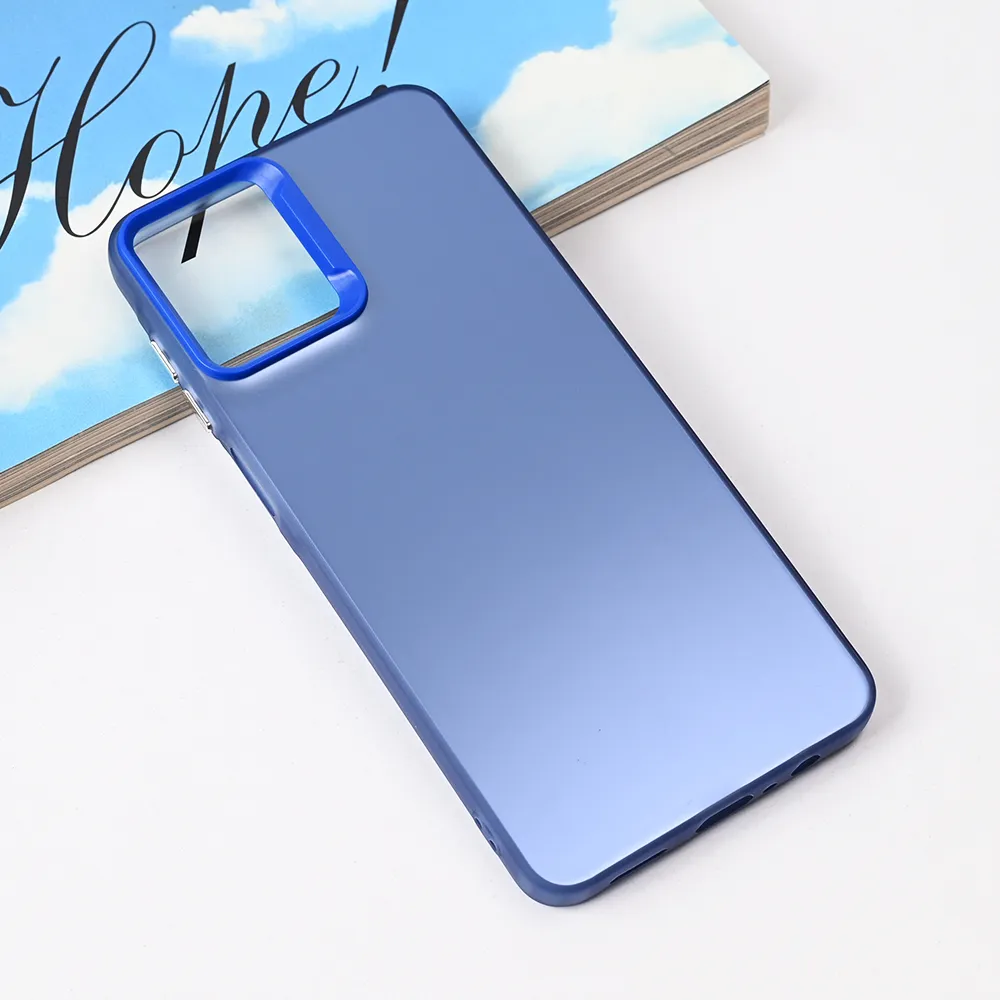Maska za Samsung A075F Galaxy A07 plava Clear