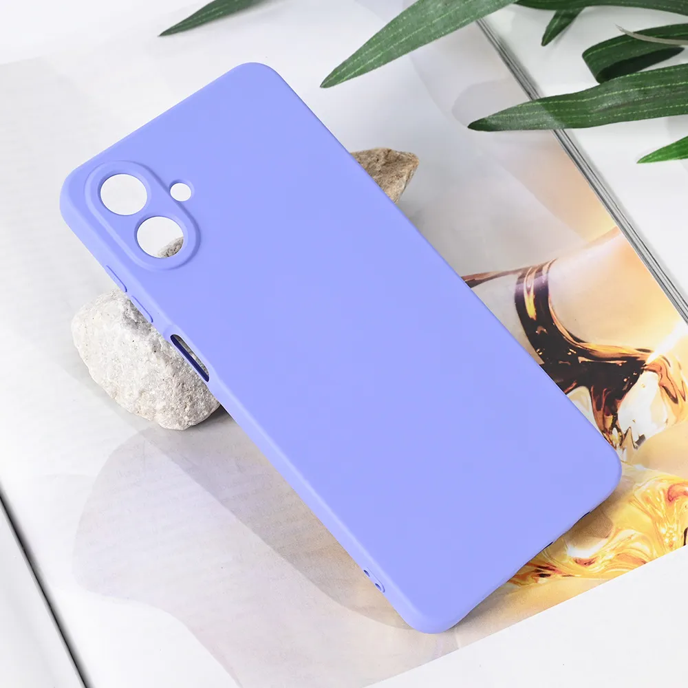Maska za Samsung A075F Galaxy A07 ljubicasta Teracell Soft Velvet