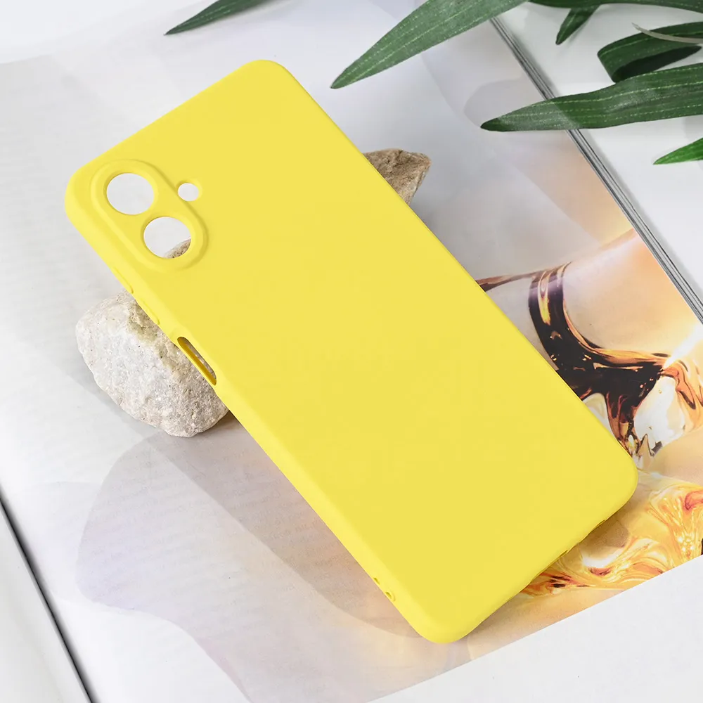 Maska za Samsung A075F Galaxy A07 zuta Teracell Soft Velvet