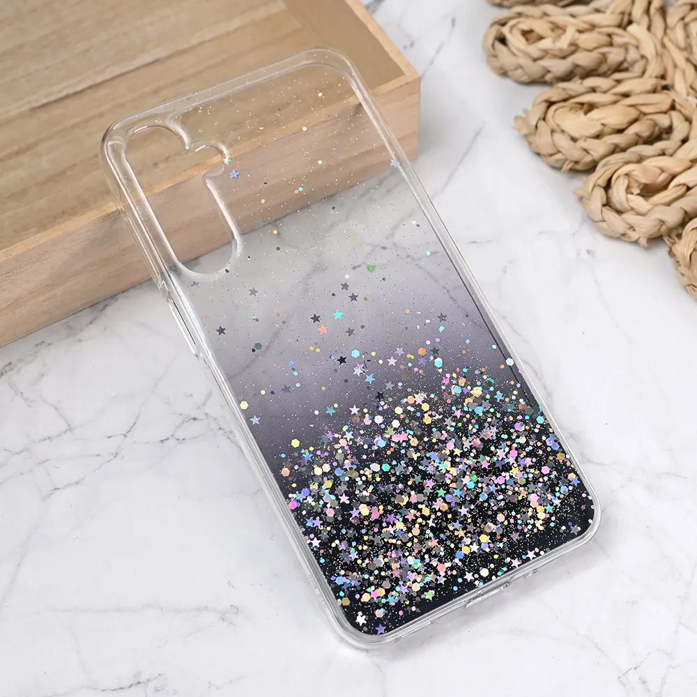 Maska za Samsung A165B Galaxy A16 5G crna Silikonska Glitter
