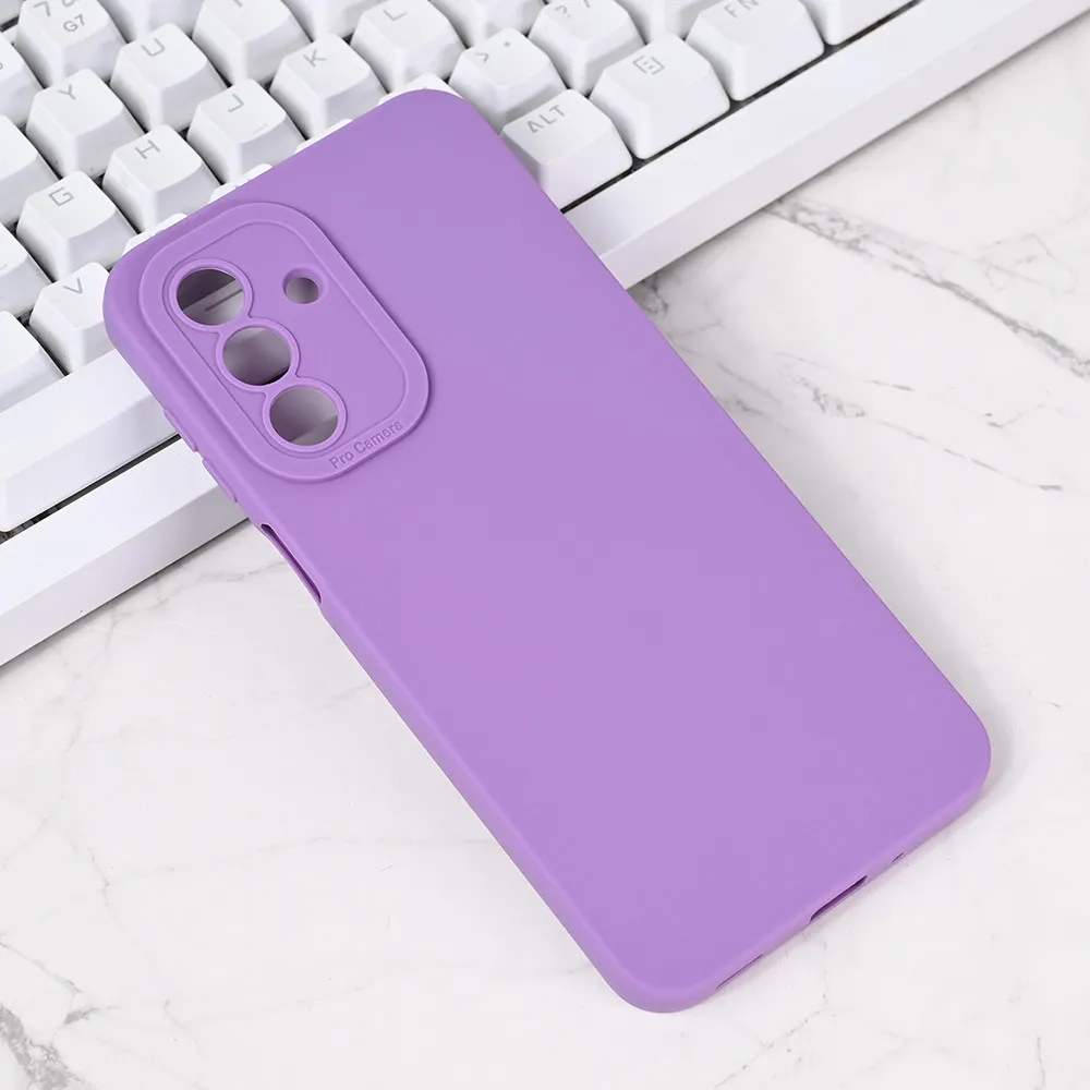 Maska za Samsung Galaxy A17 Silikon Pro Camera ljubičasta