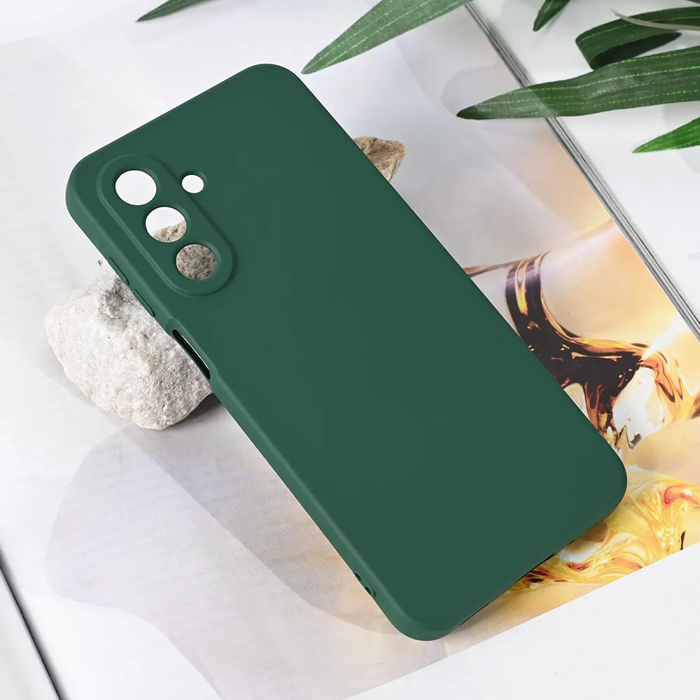 Maska za Samsung A175F Galaxy A17 tamno zelena Teracell Soft Velvet