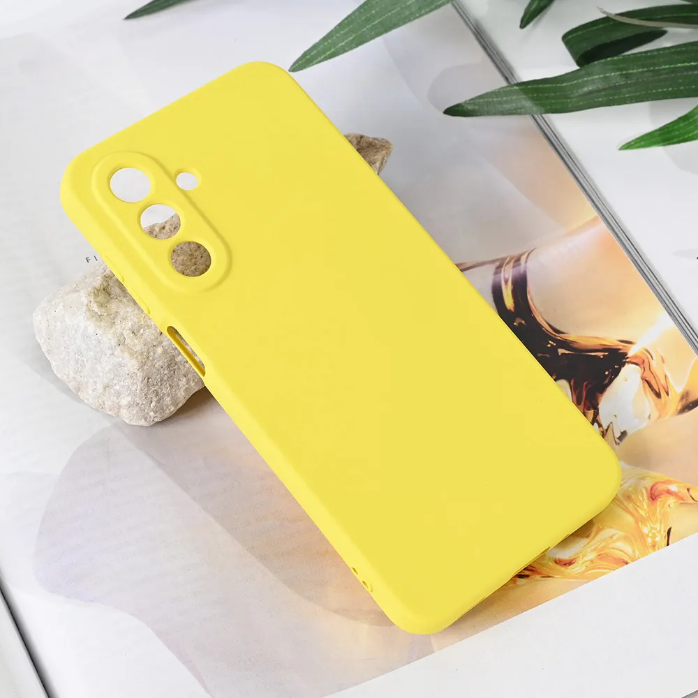 Maska za Samsung A175F Galaxy A17 zuta Teracell Soft Velvet