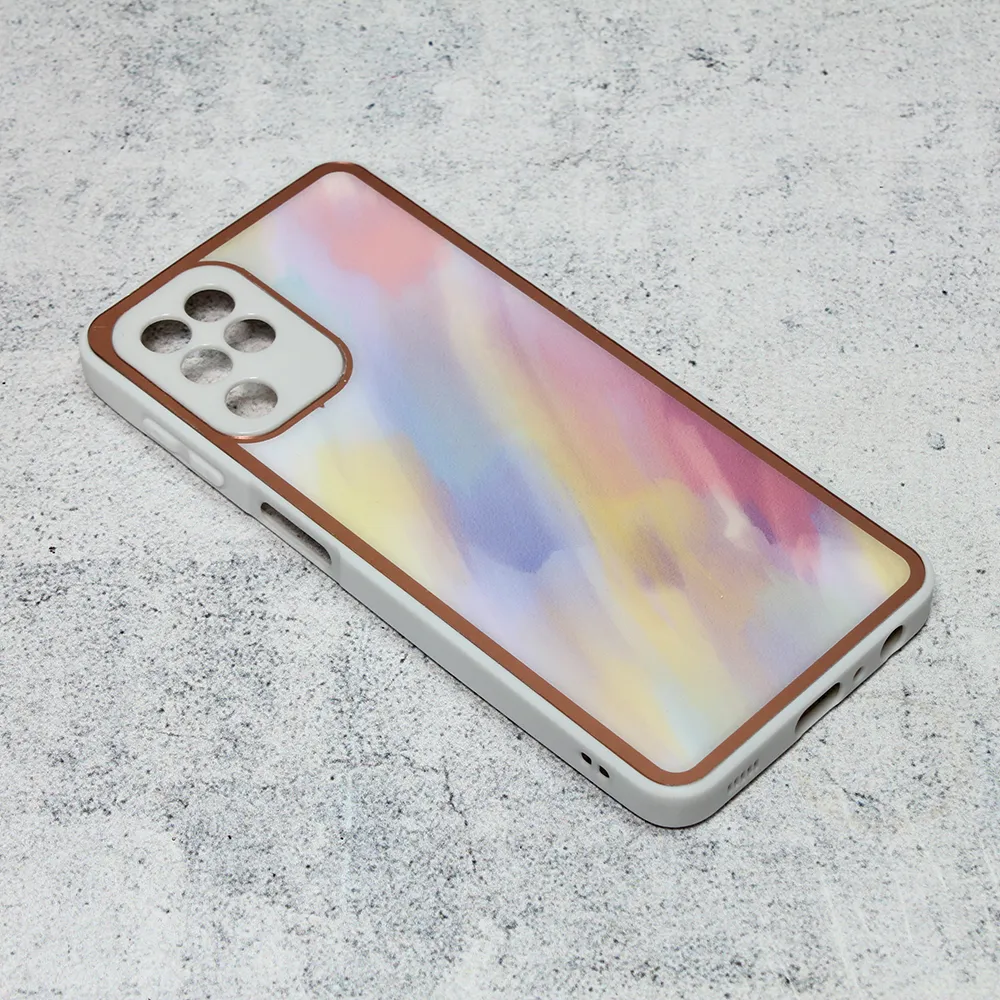 Maska za Samsung Galaxy A22 4G Candy Marble bela