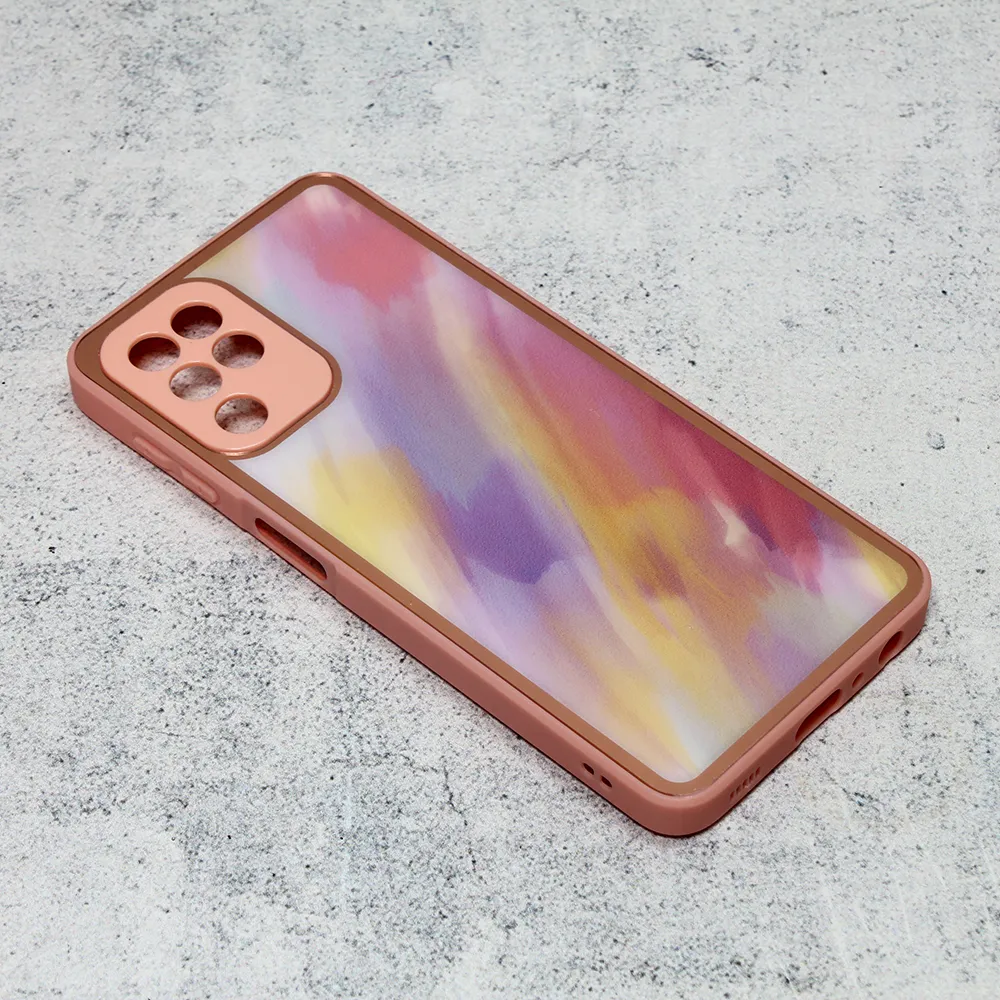 Maska za Samsung Galaxy A22 4G Candy Marble svetlo ljubičasta