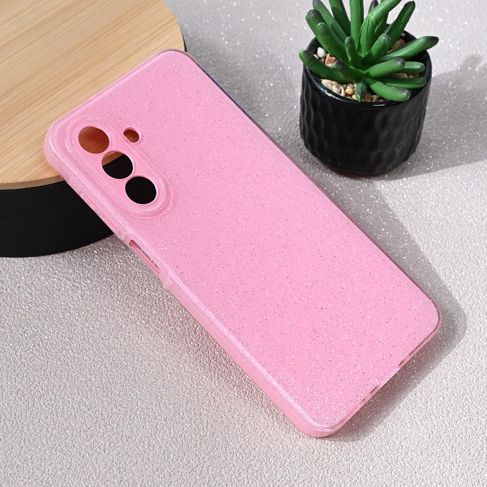 Maska za Samsung Galaxy A26 5G Sparkle Dust roze