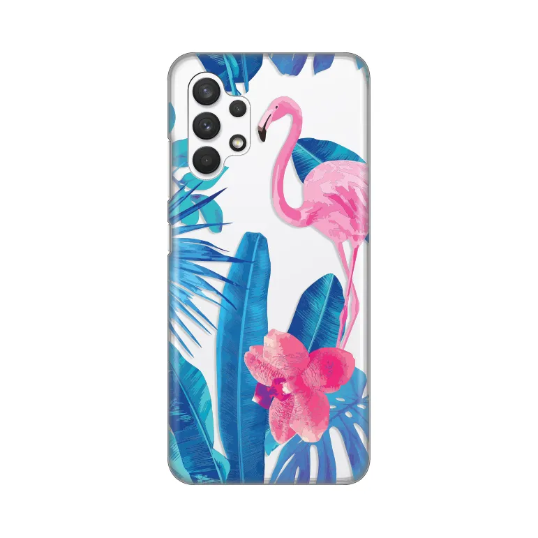 Maska za Samsung Galaxy A32 4G Summer Flamingo Silikonska Print Skin