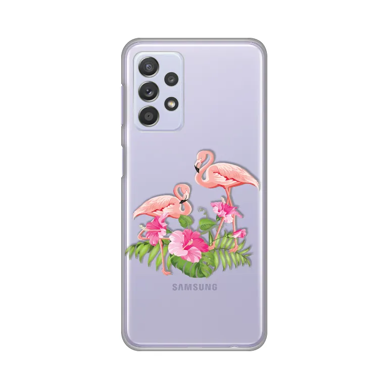 Maska za Samsung Galaxy A33 5G Flamingo Silikonska Print Skin