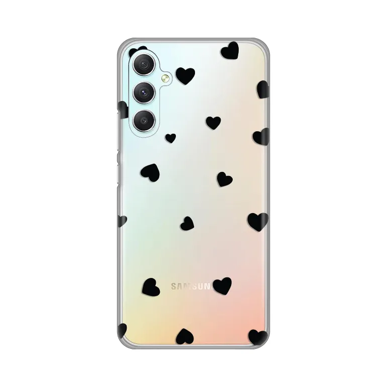 Maska za Samsung Galaxy A34 5G Hearts Silikonska Print Skin