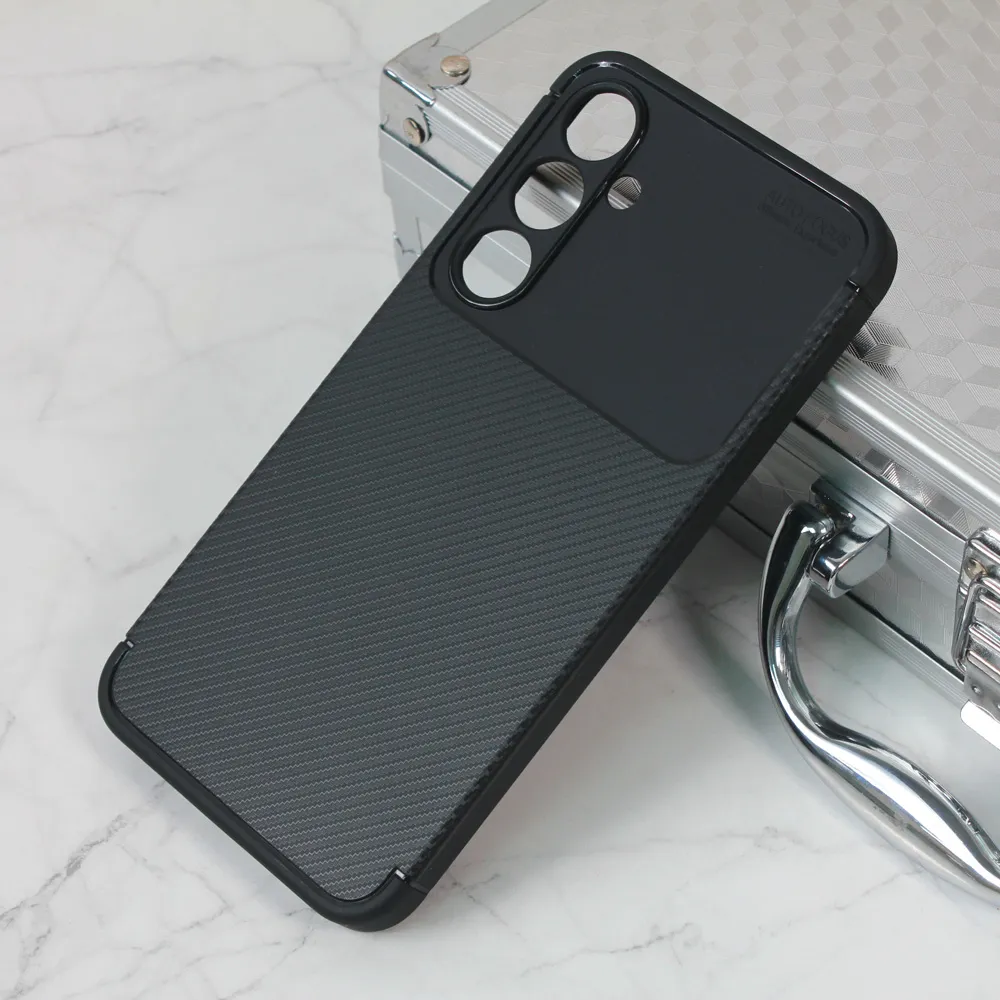 Maska za Samsung Galaxy A35 5G Defender Carbon crna