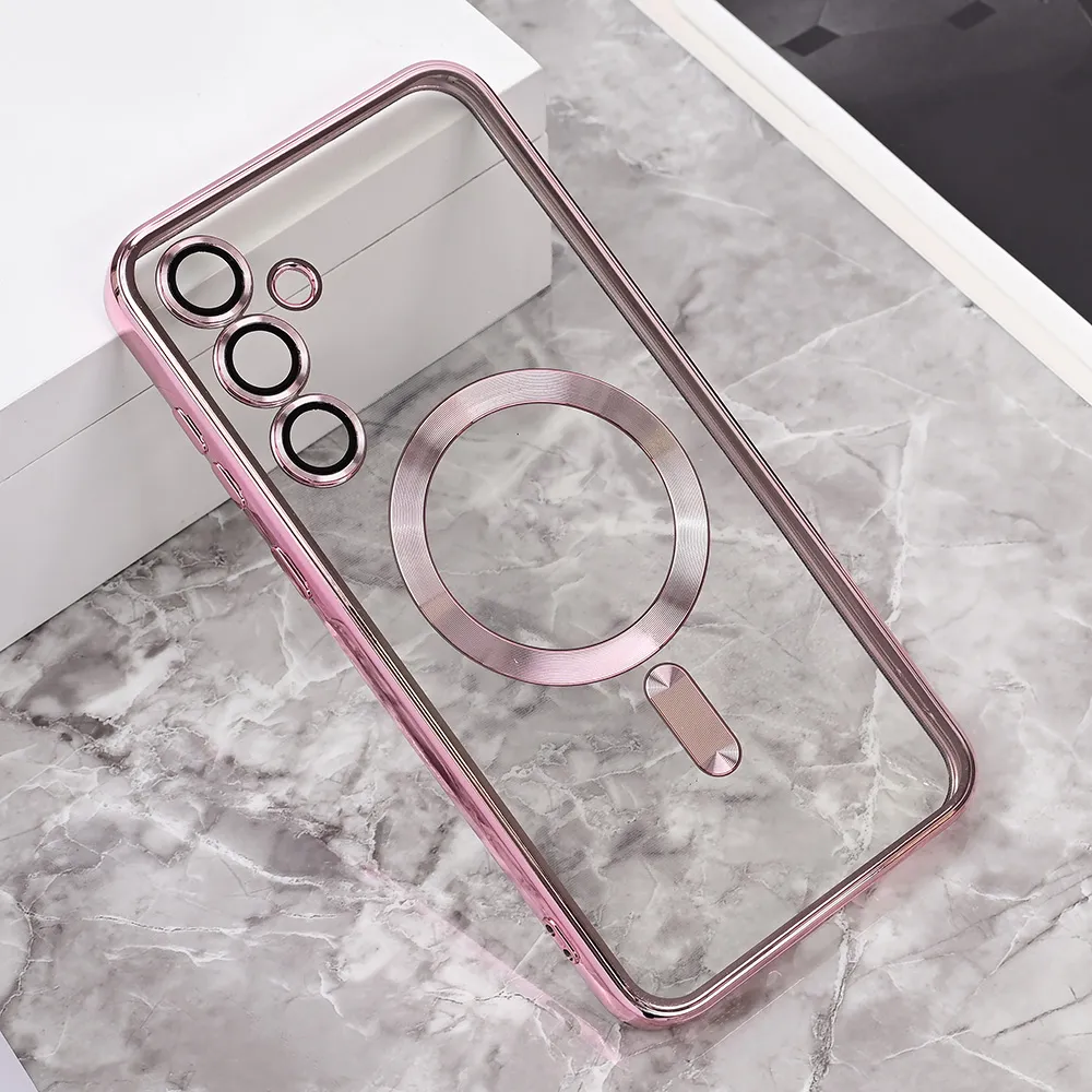 Maska za Samsung Galaxy A35 5G Magsafe Lux roze
