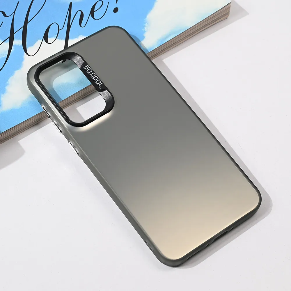 Maska za Samsung Galaxy A36 Clear crna