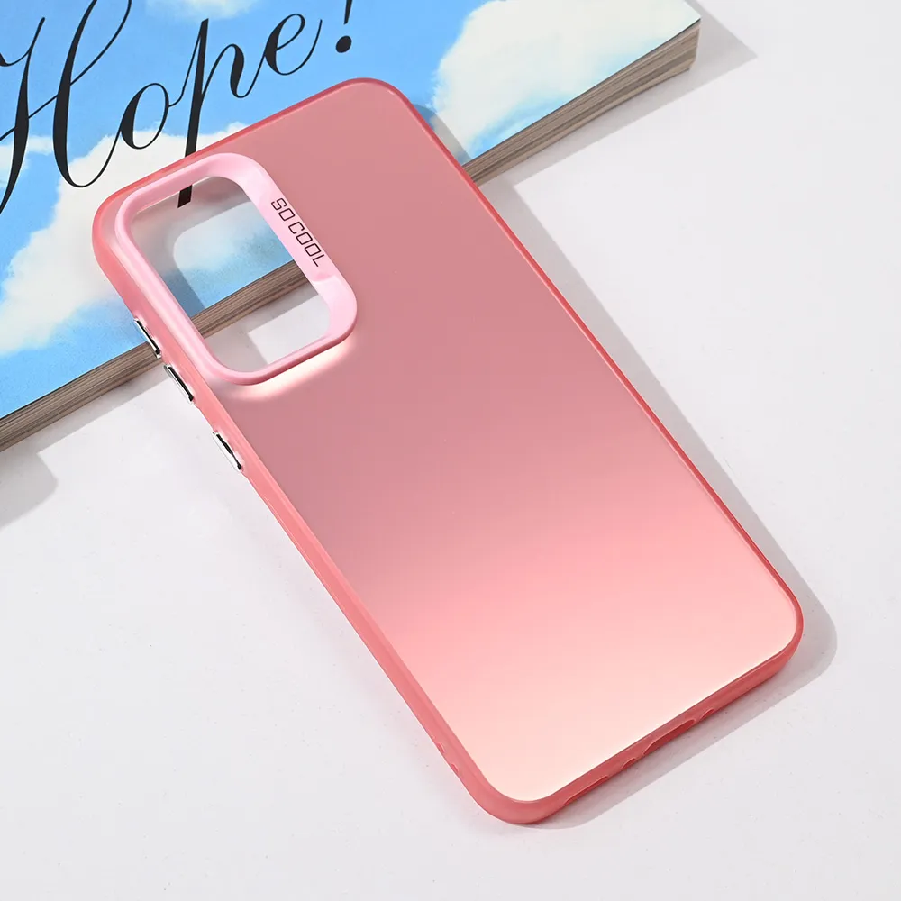 Maska za Samsung Galaxy A36 Clear roze