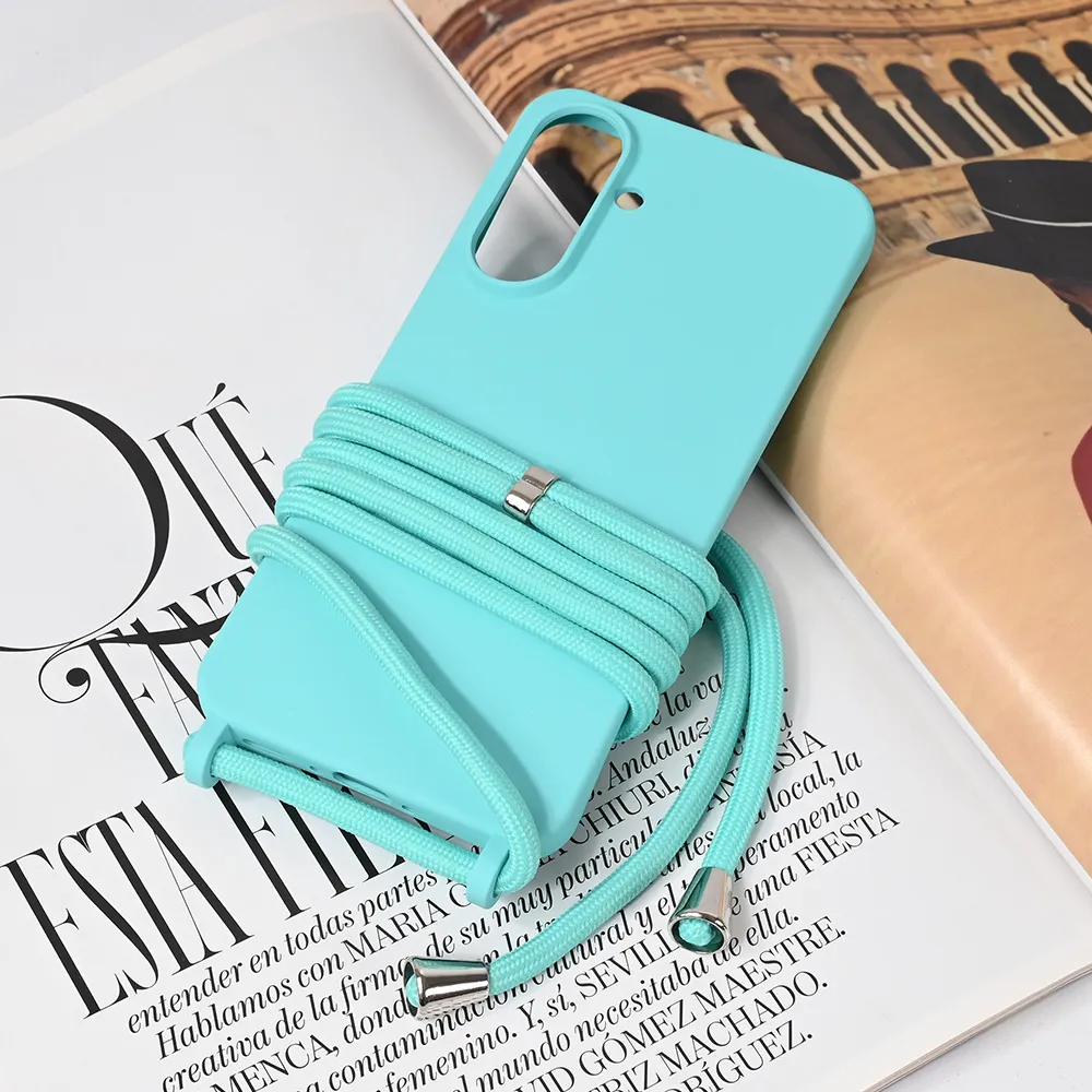 Maska za Samsung Galaxy A36 Crossbody mint