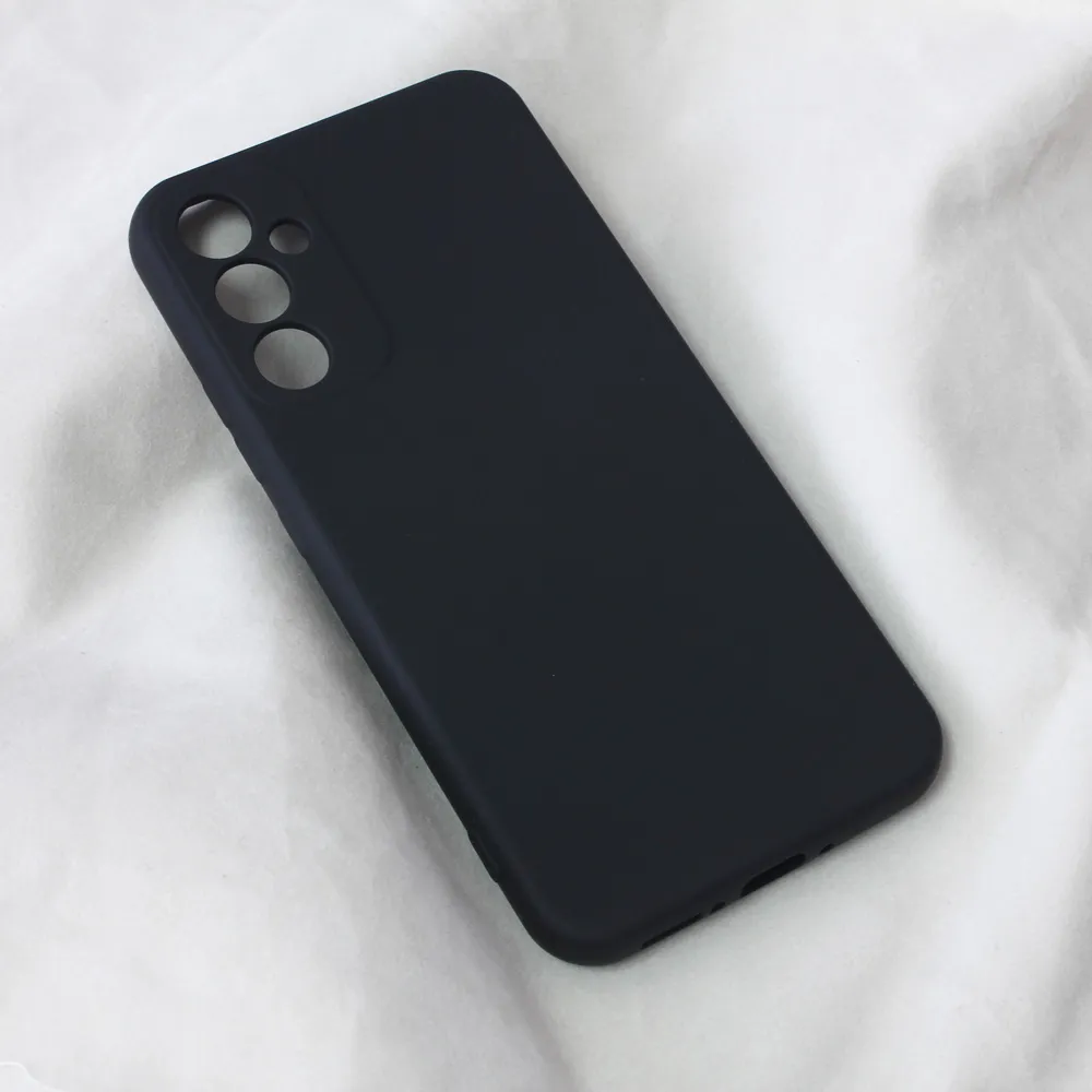 Maska za Samsung Galaxy A54 5G Teracell Soft Velvet crna