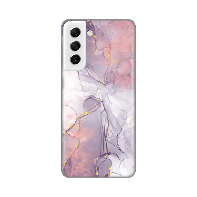 Maska za Samsung Galaxy S21 FE Silikonska Print Pink Marble