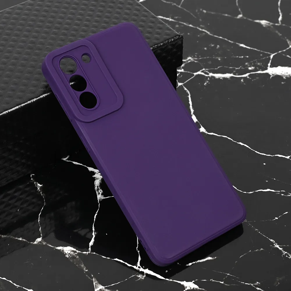 Maska za Samsung Galaxy S21 mat Teracell Giulietta tamno ljubičasta