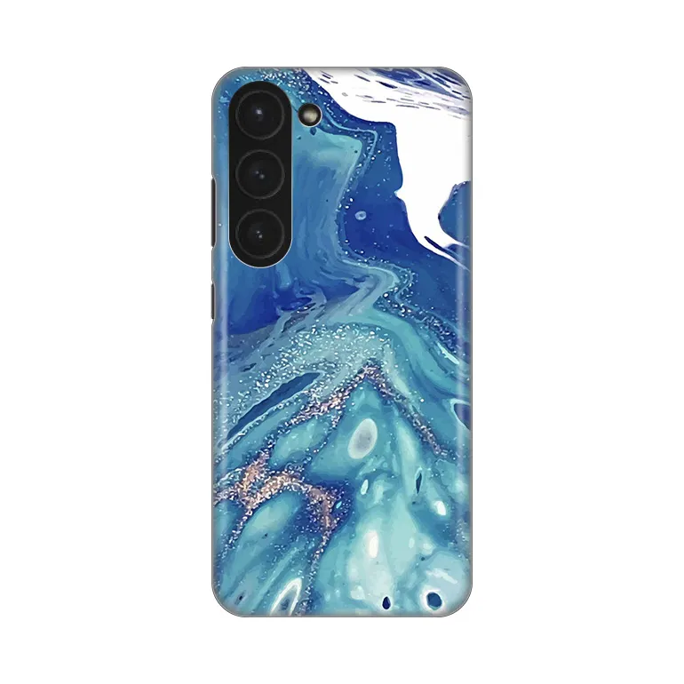 Maska za Samsung Galaxy S23 Blue Marble Silikonska Print