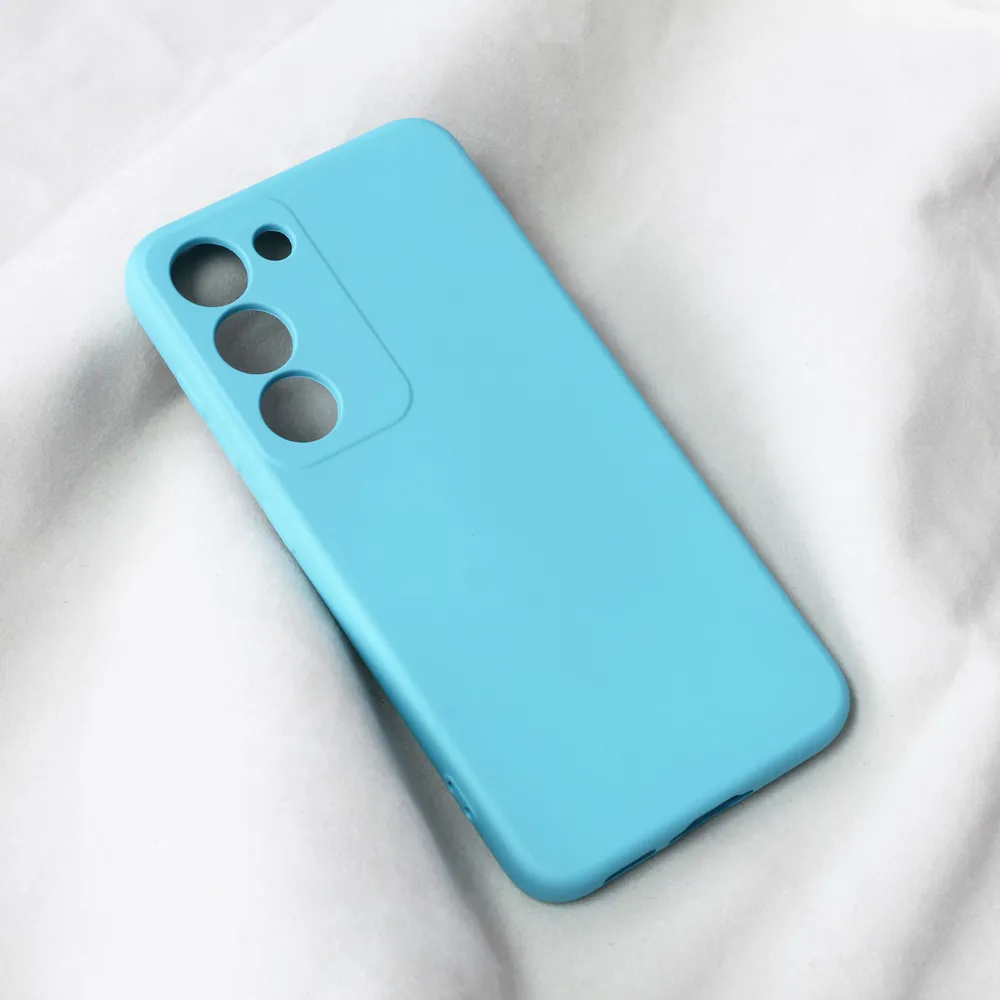 Maska za Samsung Galaxy S23 Teracell Soft Velvet mint