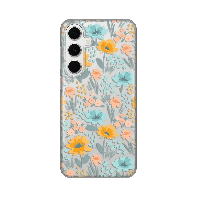 Maska za Samsung Galaxy S24 Fe Lovely Flowers Silikonska Print Skin