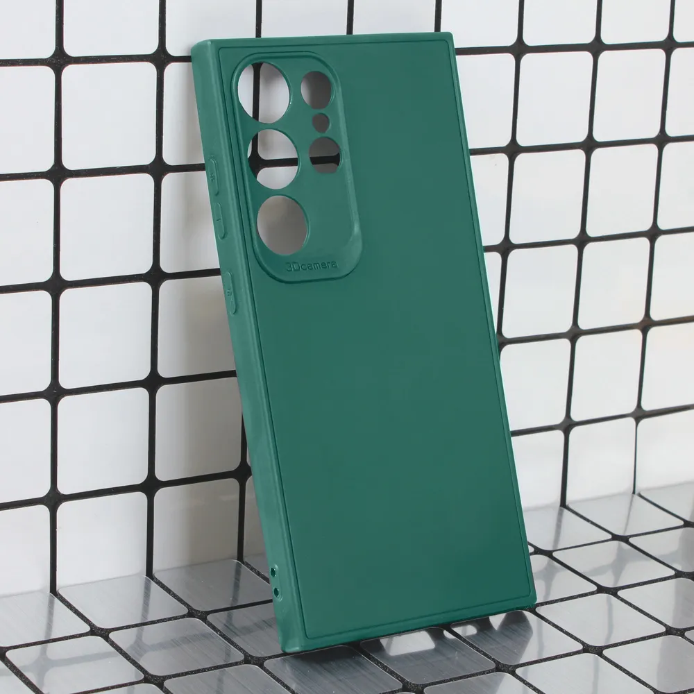 Maska za Samsung Galaxy S24 Ultra 3D Camera tamno zelena
