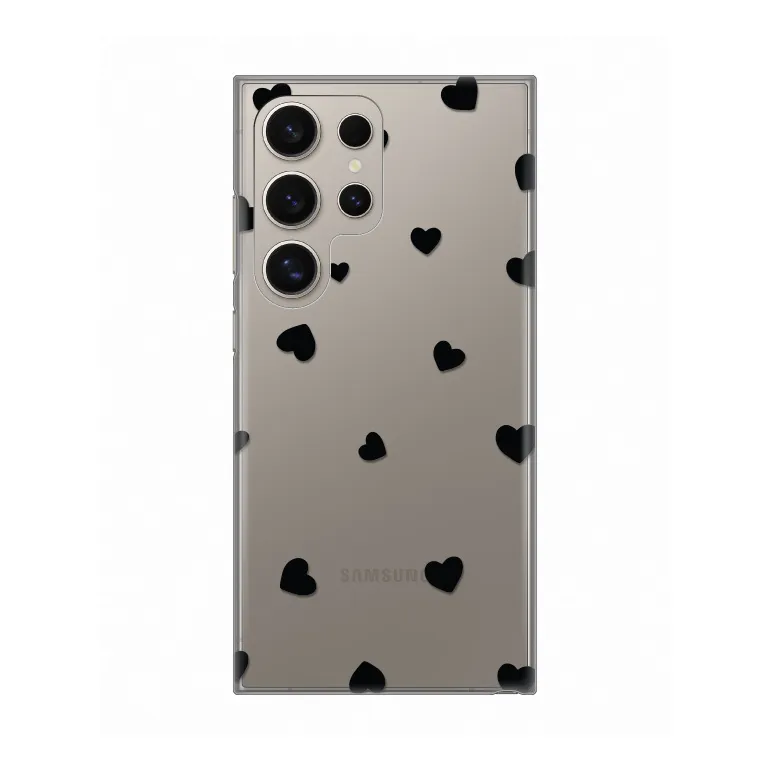 Maska za Samsung Galaxy S24 Ultra Hearts Silikonska Print Skin