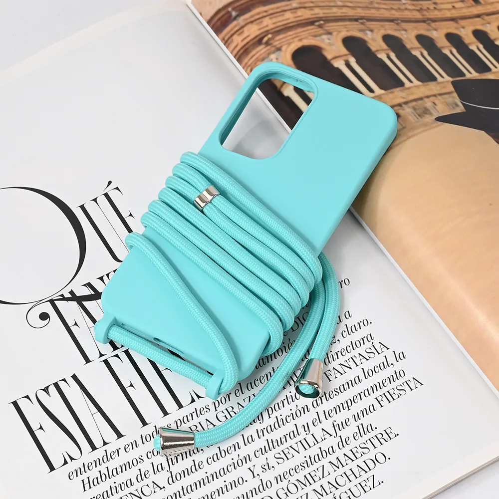 Maska za Samsung Galaxy S25 Crossbody mint
