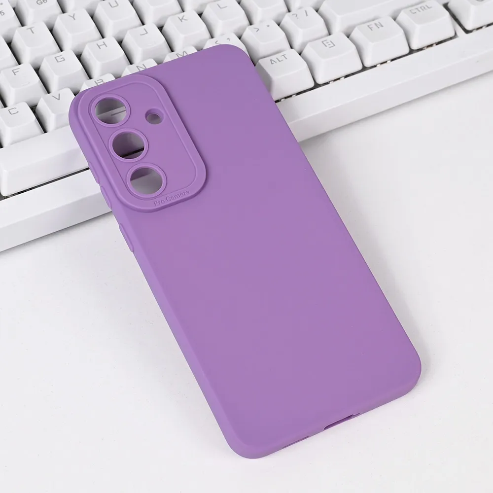 Maska za Samsung S731B Galaxy S25 FE ljubicasta Silikon Pro Camera