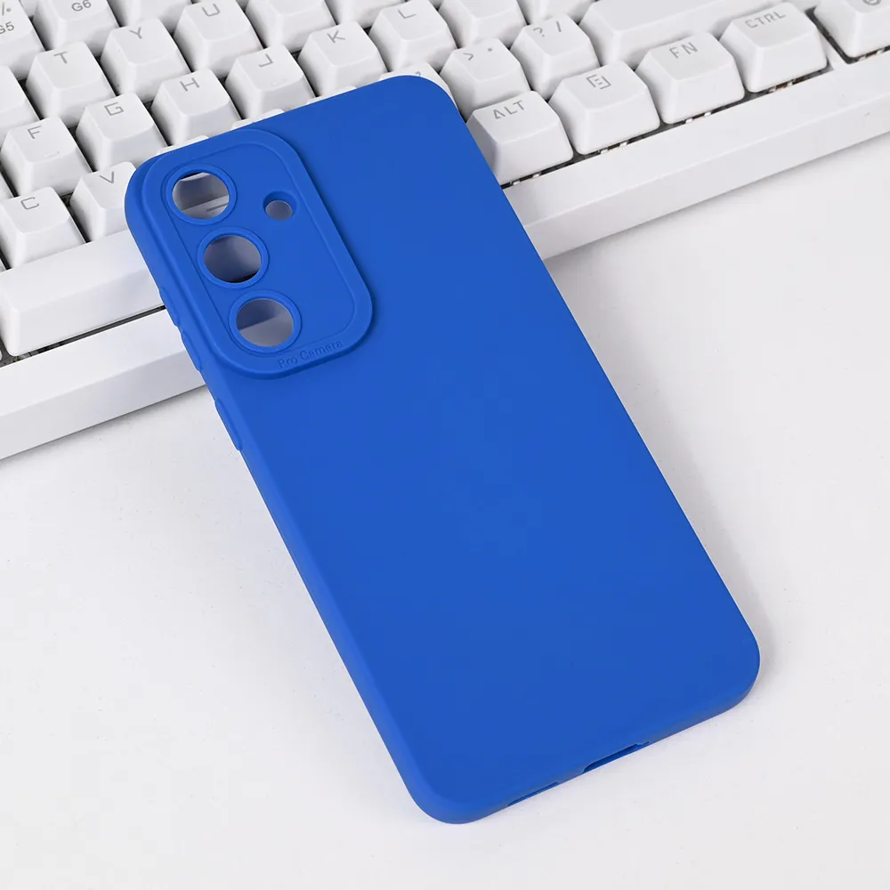 Maska za Samsung S731B Galaxy S25 FE plava Silikon Pro Camera