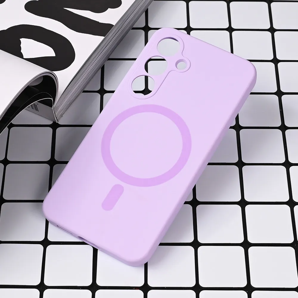 Maska za Samsung Galaxy S25 Magsafe Pure color lila