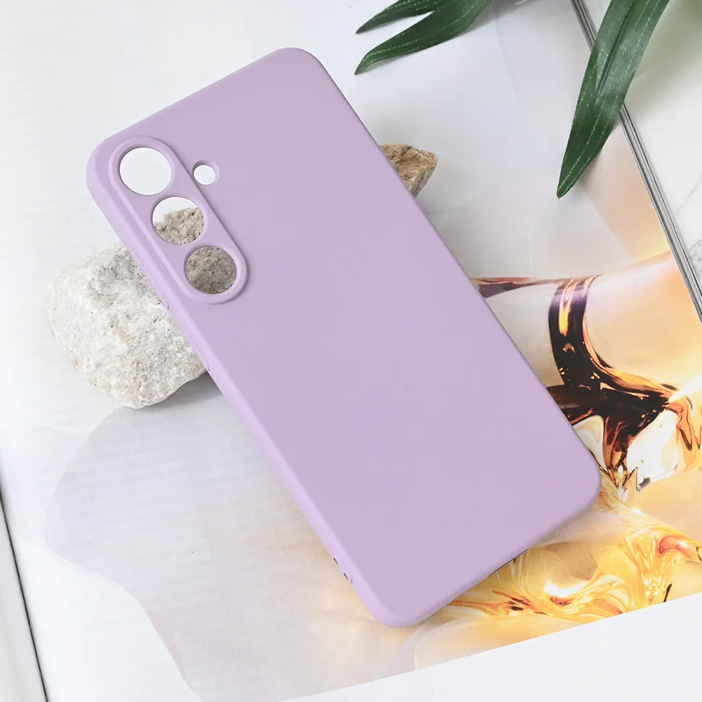 Maska za Samsung Galaxy S25 Plus Teracell Soft Velvet ljubičasta