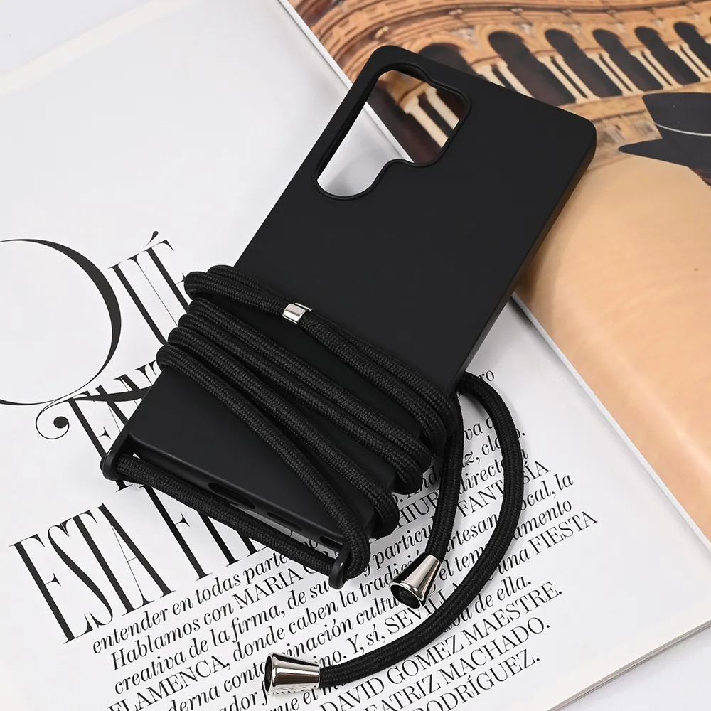 Maska za Samsung Galaxy S25 Ultra Crossbody crna