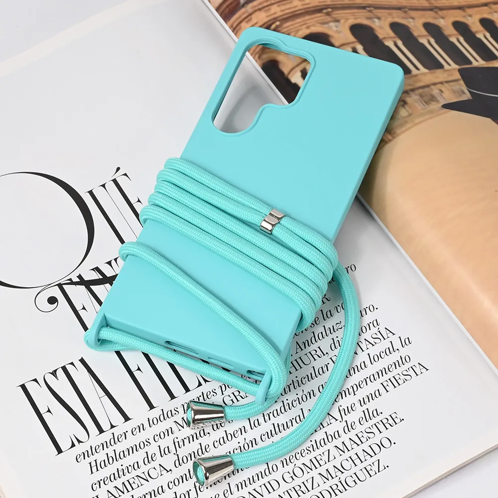 Maska za Samsung Galaxy S25 Ultra Crossbody mint