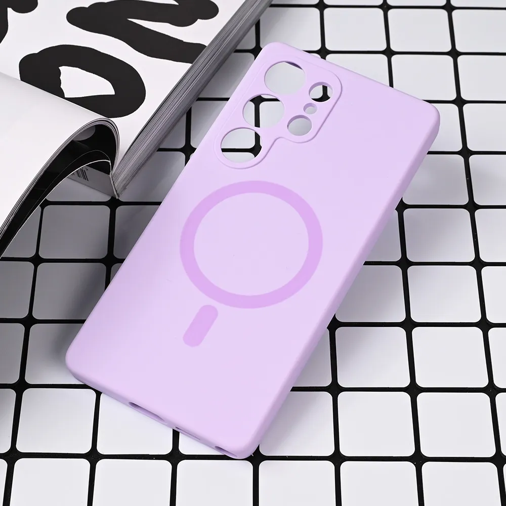 Maska za Samsung Galaxy S25 Ultra Magsafe Pure color lila