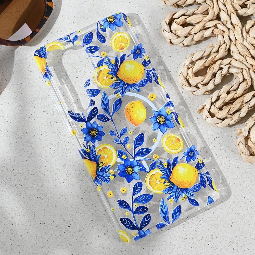 Maska za Samsung Galaxy S25 Ultra Mediteran Lemon Print Magsafe
