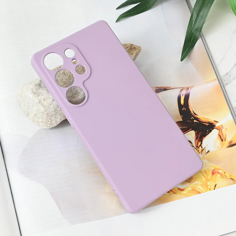 Maska za Samsung Galaxy S25 Ultra Teracell Soft Velvet ljubičasta