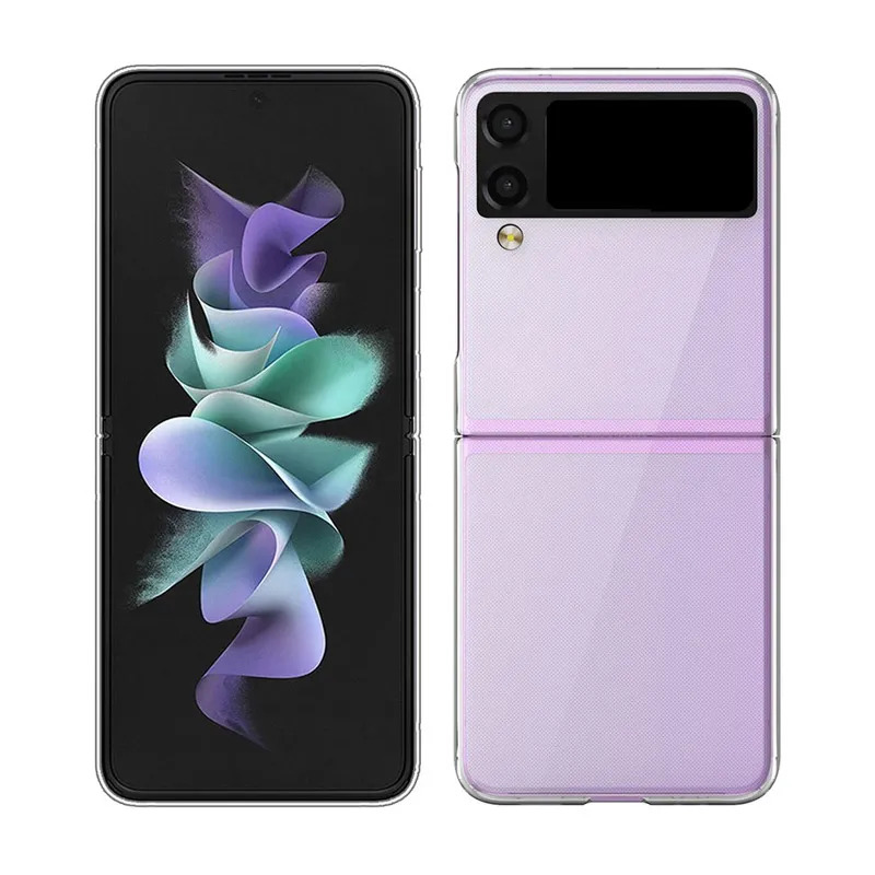 Maska za Samsung Galaxy Z Flip 4 Crystal Transparent Hard PC transparent