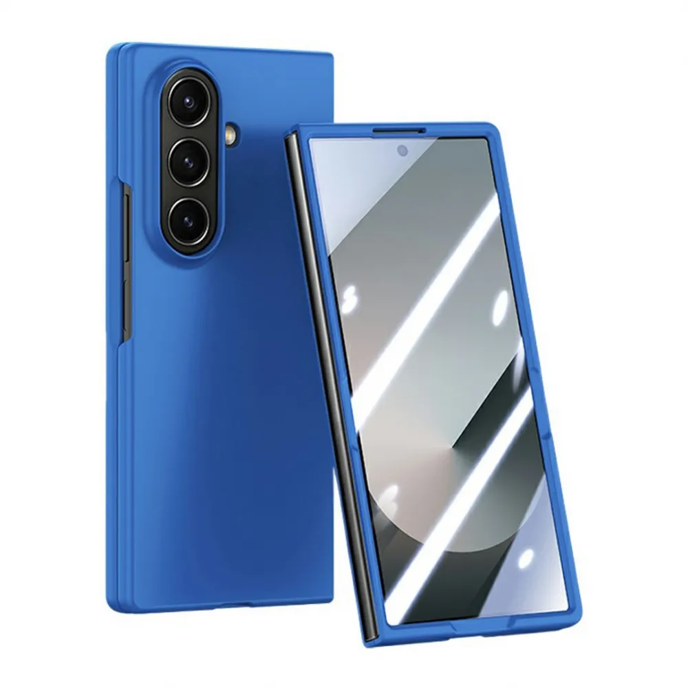 Maska za Samsung Galaxy Z Fold 7 Elegant Fold plava