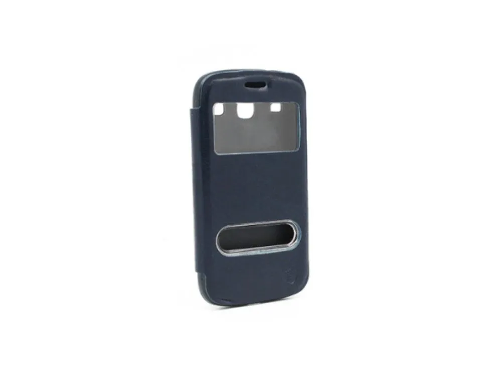 Maska za Samsung I8260/I8262 Core plava Teracell Vogue view