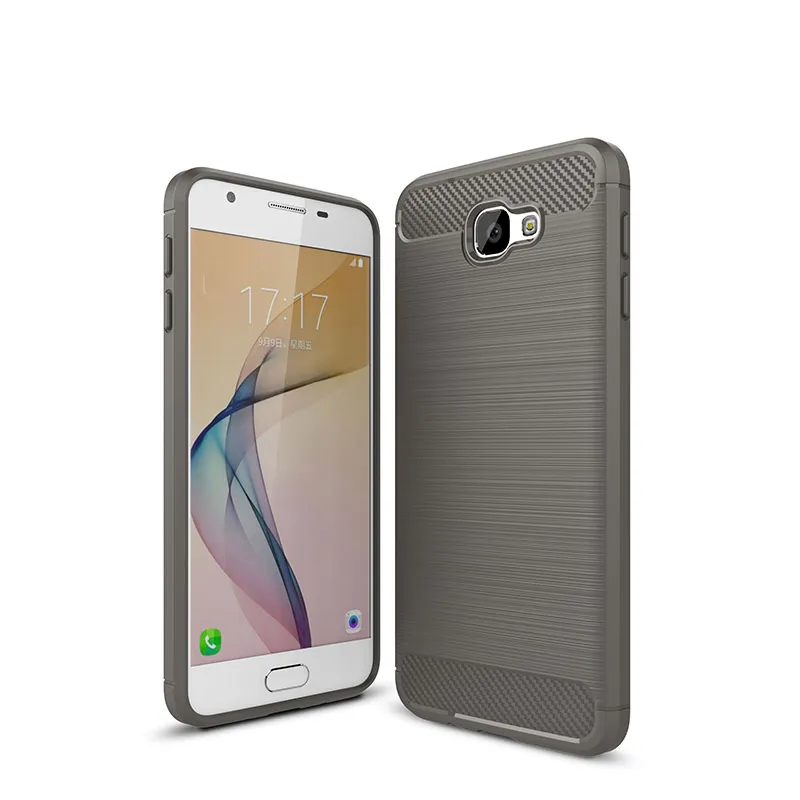 Maska za Samsung J5 Prime/ G570F siva Silicone Defender